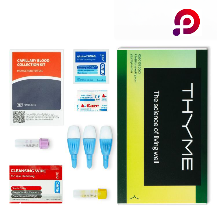 Well Man Home Blood Test Kit β Testosterone, Cholesterol, Blood Sugar & More
