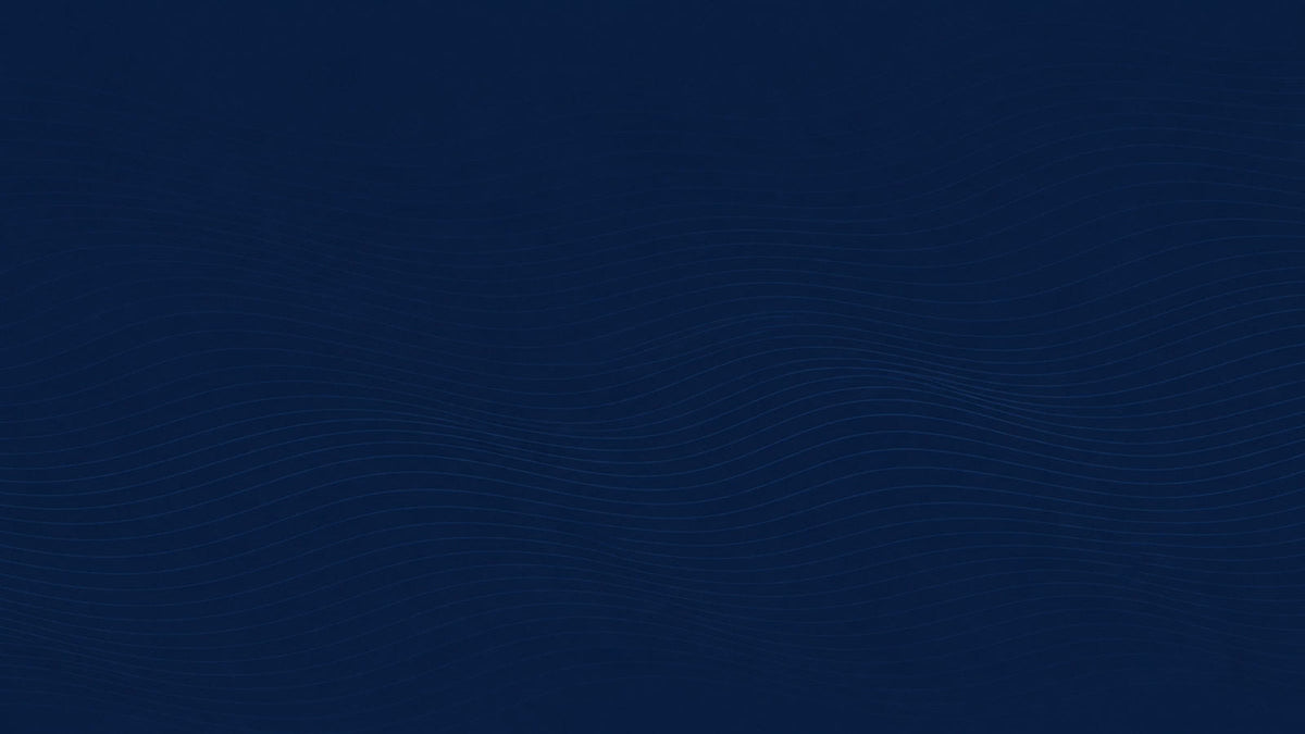 Fine wave lines on a deep navy background
