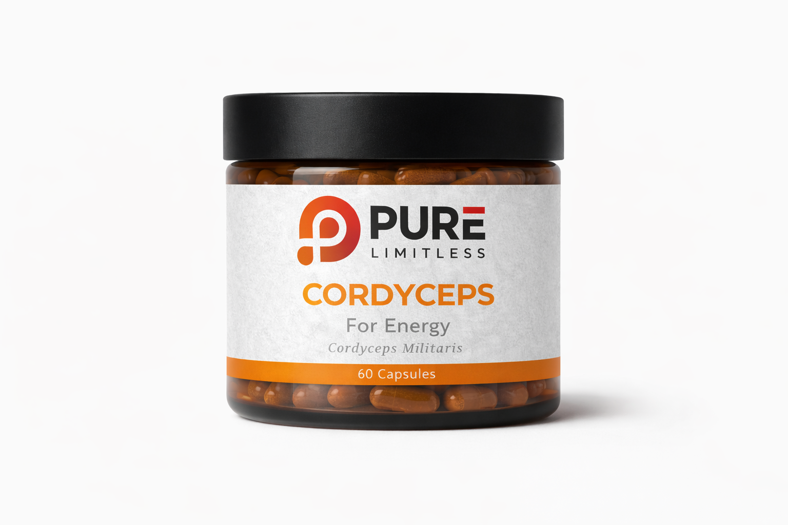 Pure Limitless Cordyceps Capsules - 60 Capsules