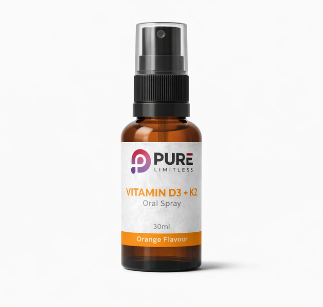 Vitamin D3 + K2 Oral Spray - Orange Flavour (30ml)