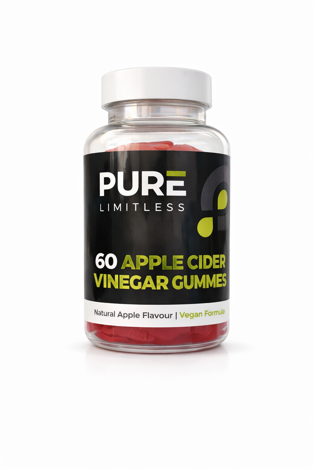 Apple Cider Vinegar Gummies – Made With The Mother (60 Gummies)