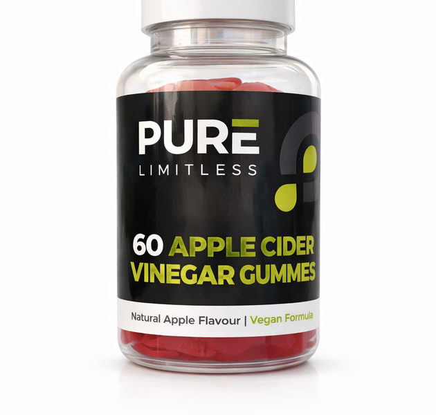 Apple Cider Vinegar Gummies – Made With The Mother (60 Gummies)